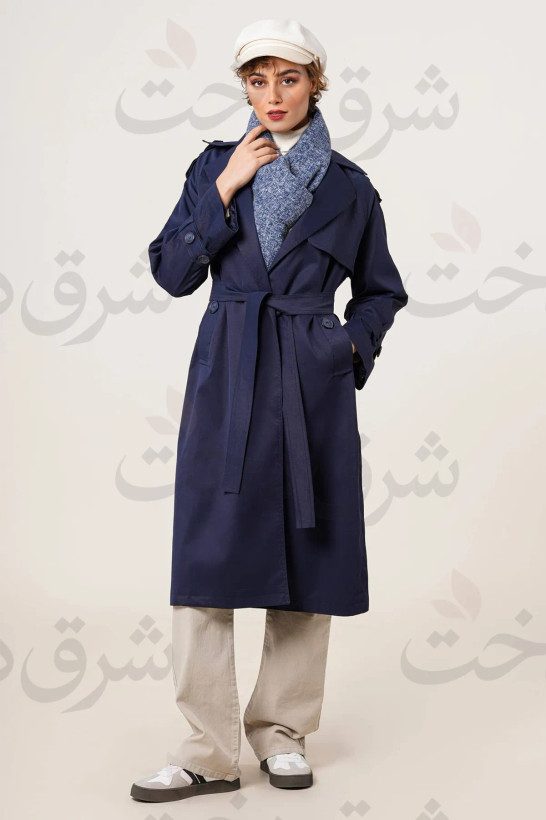 بارانی بلند زنانه مدل نایلا (4رنگ)