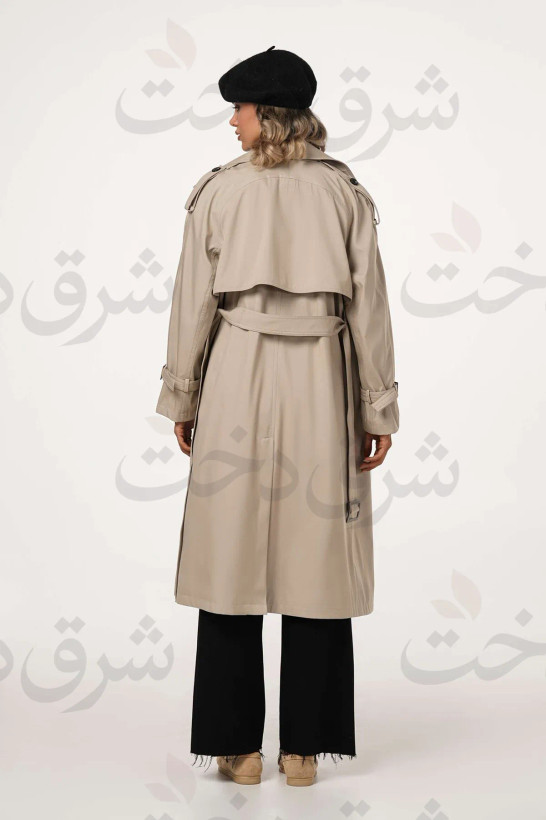 بارانی بلند زنانه مدل گیتا (3 رنگ)