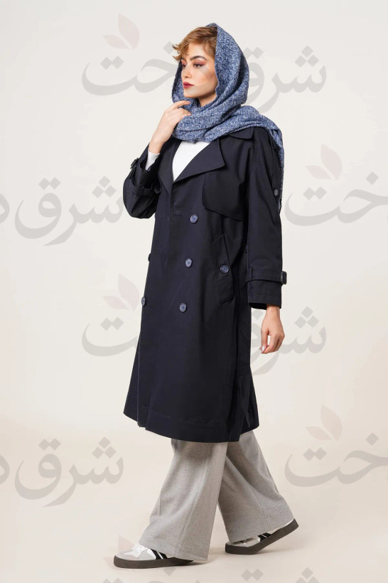 بارانی بلند زنانه مدل پارمینا (2 رنگ)