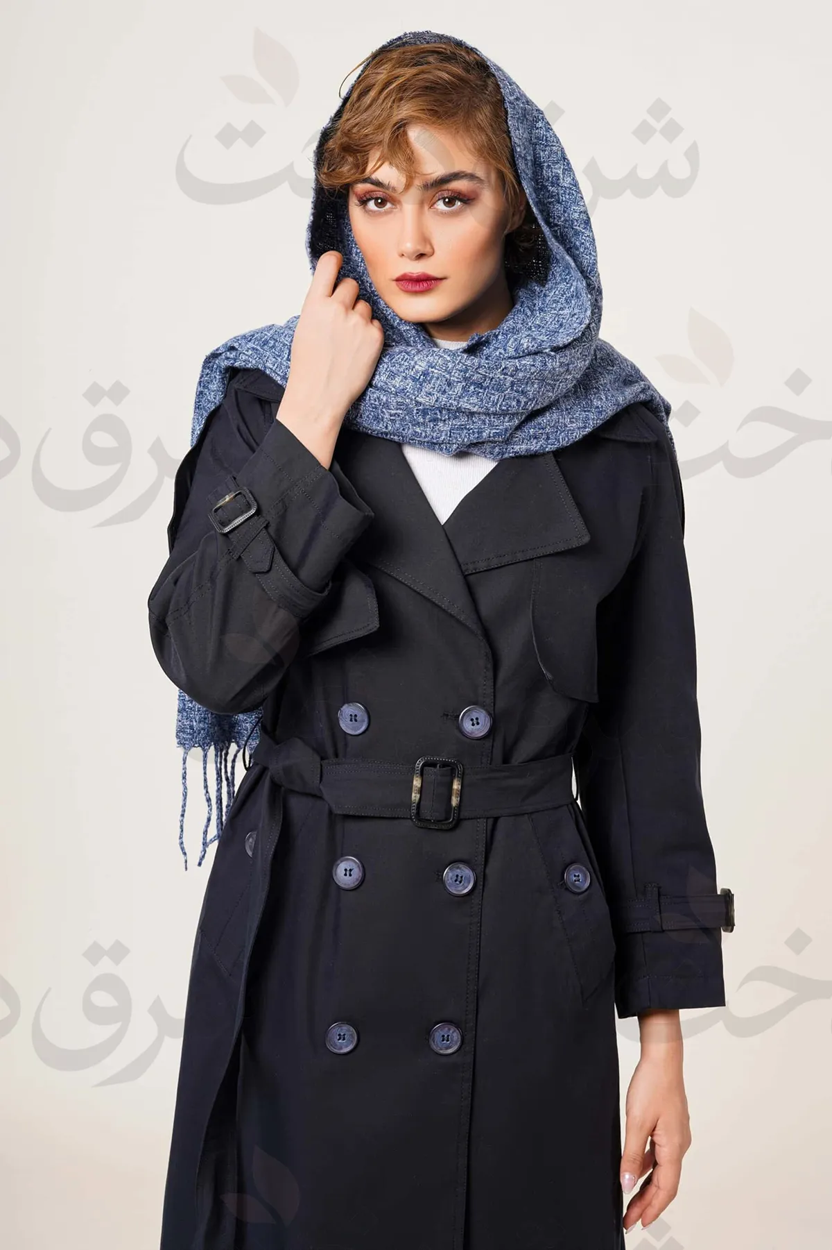 بارانی بلند زنانه مدل پارمینا (2 رنگ)