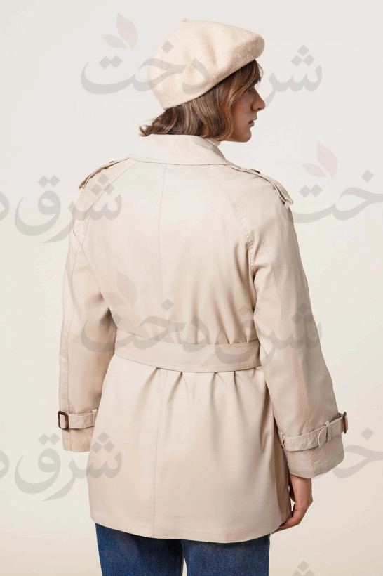 بارانی کوتاه زنانه مدل آرالین (3 رنگ)