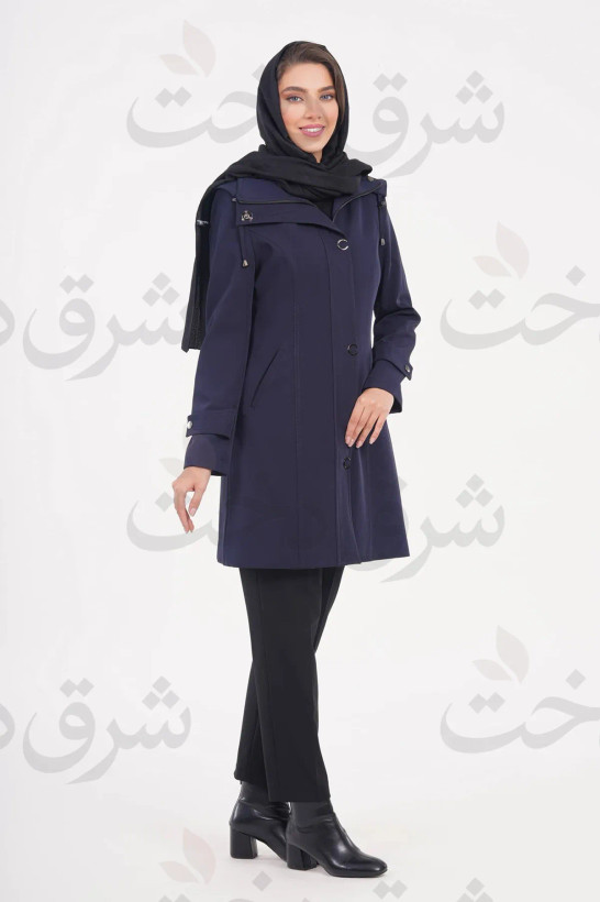 بارانی بلند زنانه مدل شایناز (2 رنگ)