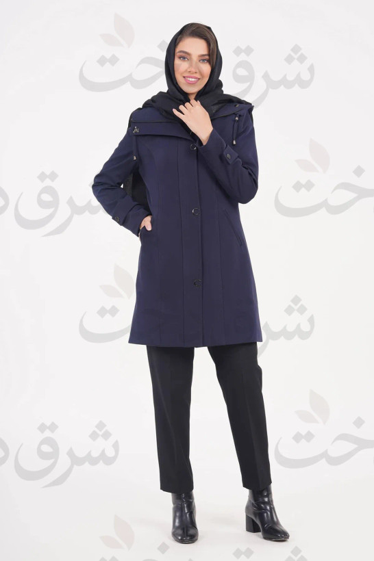 بارانی بلند زنانه مدل شایناز (2 رنگ)