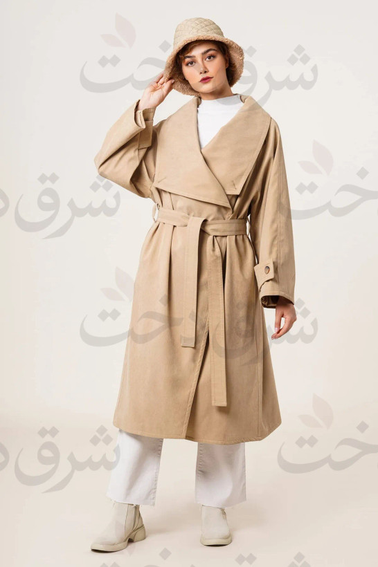 بارانی بلند زنانه مدل مانیان (4 رنگ)