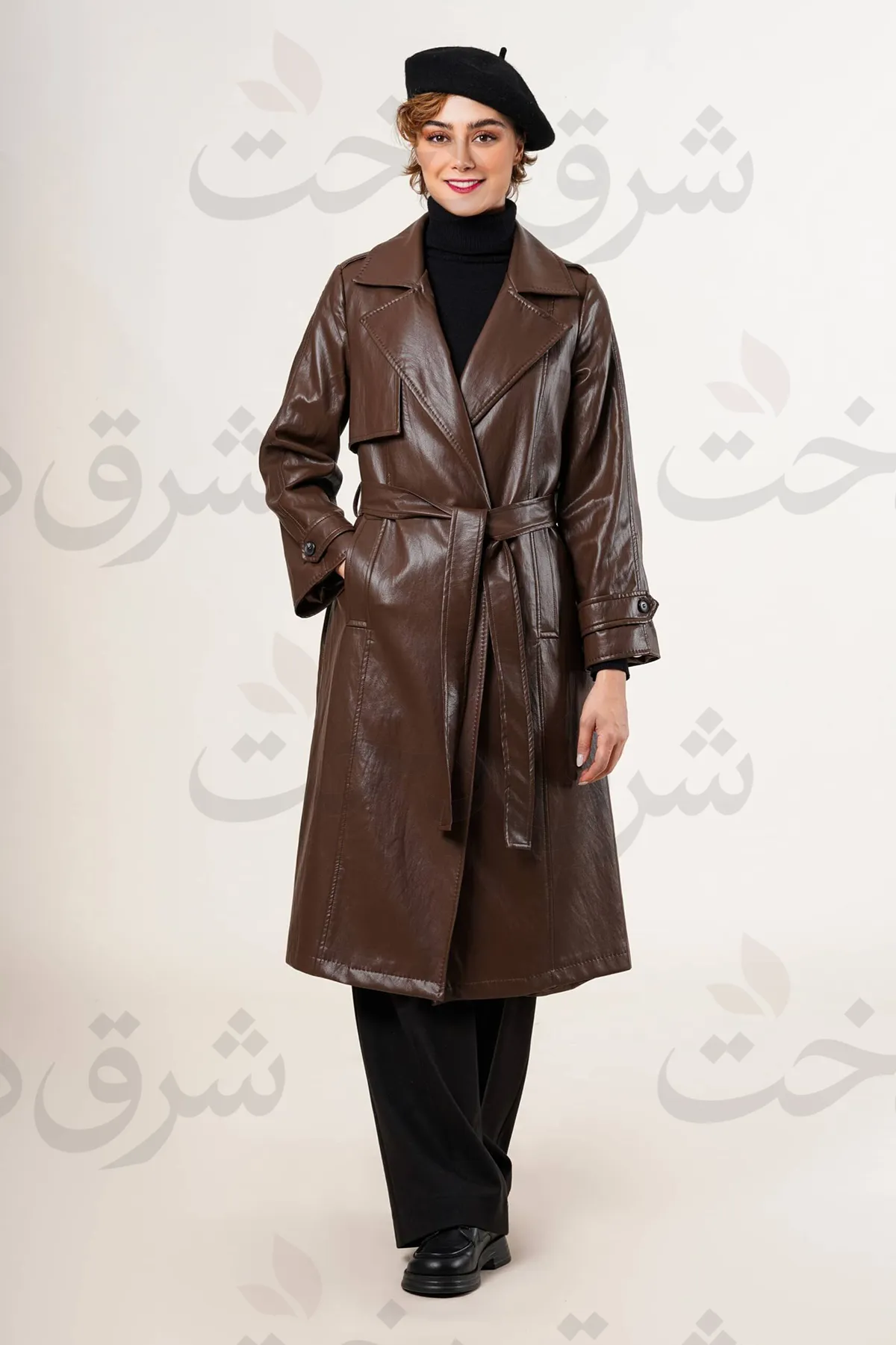 بارانی بلند زنانه مدل 4027