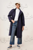 بارانی بلند زنانه مدل آدلیا ( 4 رنگ)