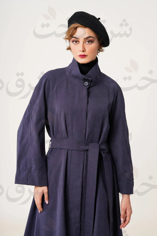 بارانی بلند زنانه مدل شیما (4 رنگ)