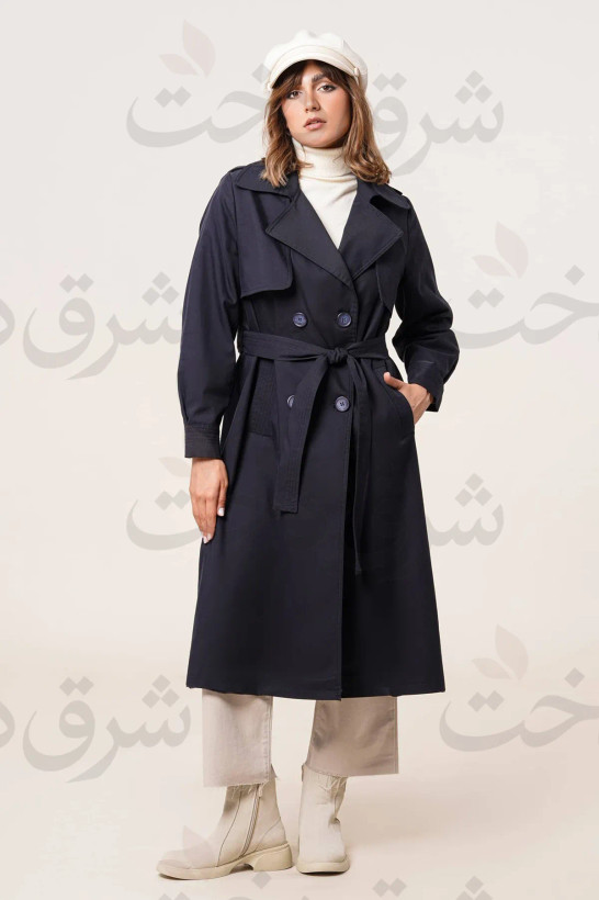 بارانی بلند زنانه مدل سیمین (3 رنگ)