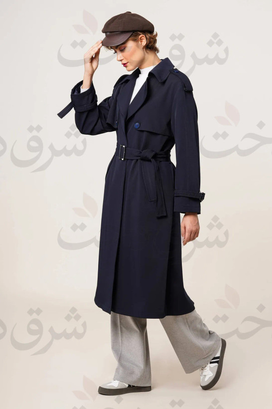 بارانی بلند زنانه مدل مایا