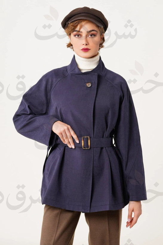 بارانی کوتاه زنانه مدل رونا (4 رنگ)