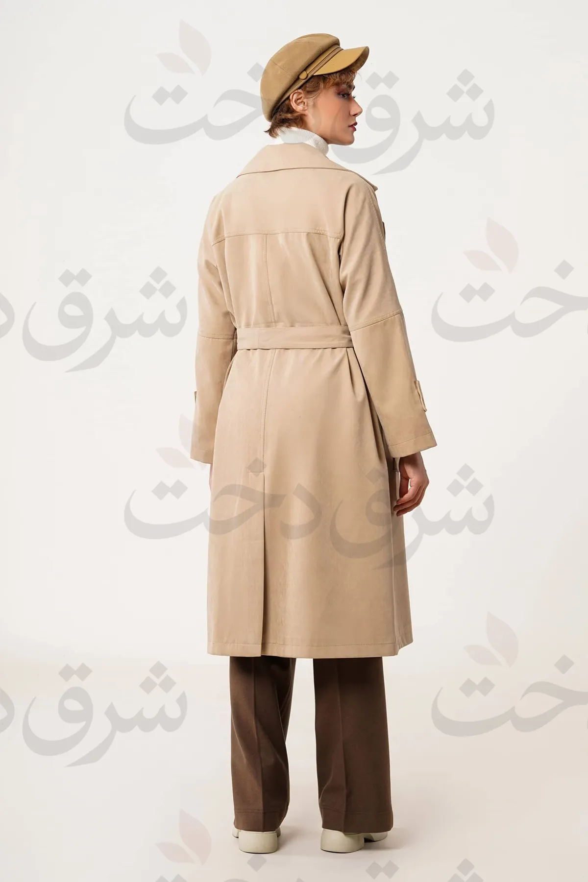 بارانی بلند زنانه مدل نایسا (4 رنگ)