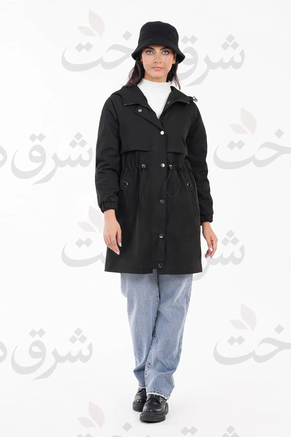 بارانی زنانه مدل آرگلان مچ کشی (4 رنگ)